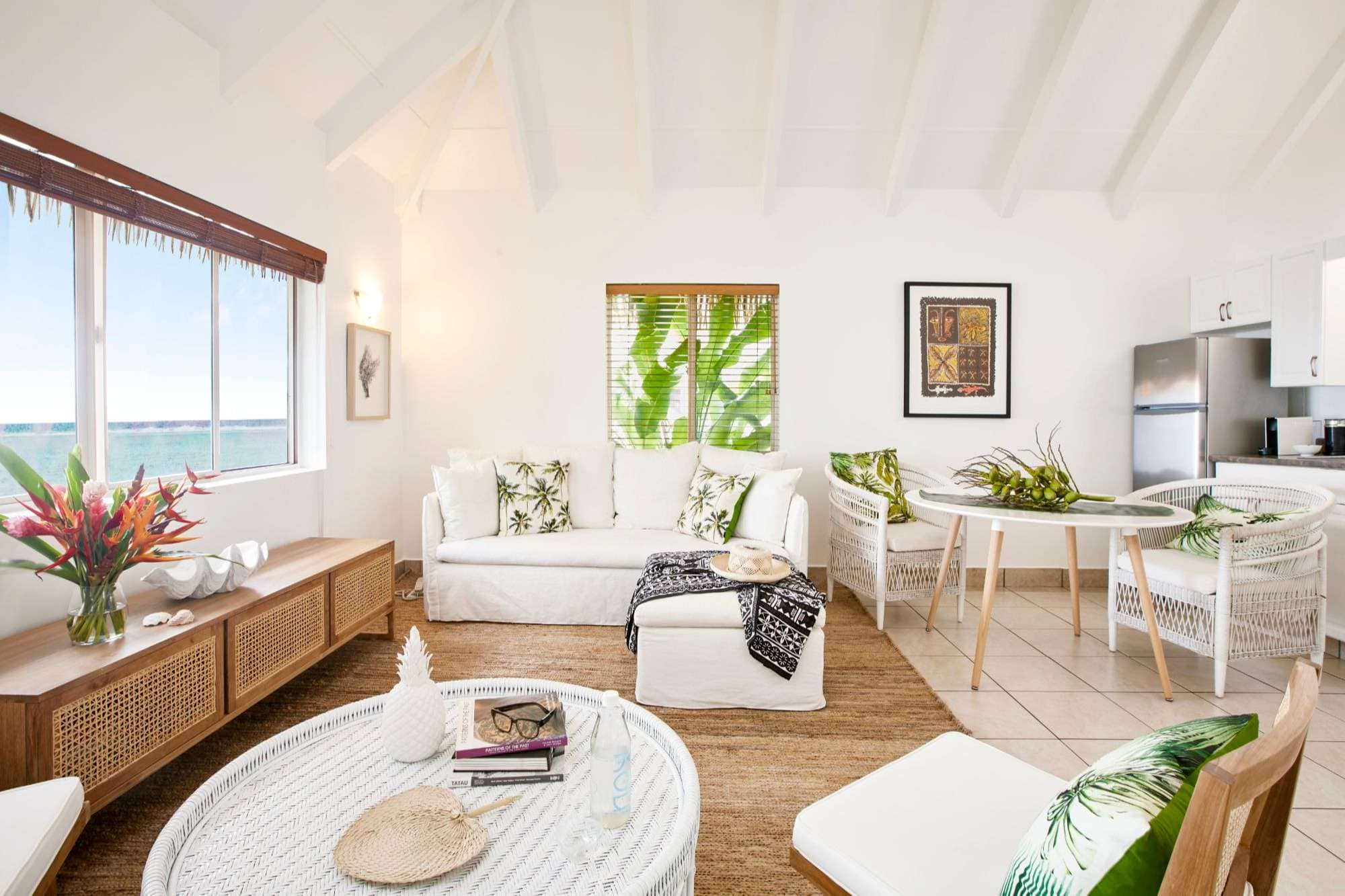 Oceanside Rarotonga hotel room facilities