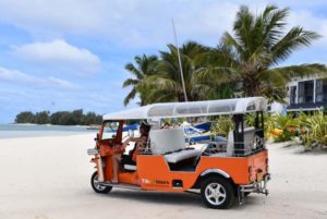 Tuktuk tours for fun things to do in Rarotonga
