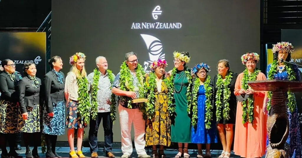 The MOTU team at the Cook Islands Tourism Awards
